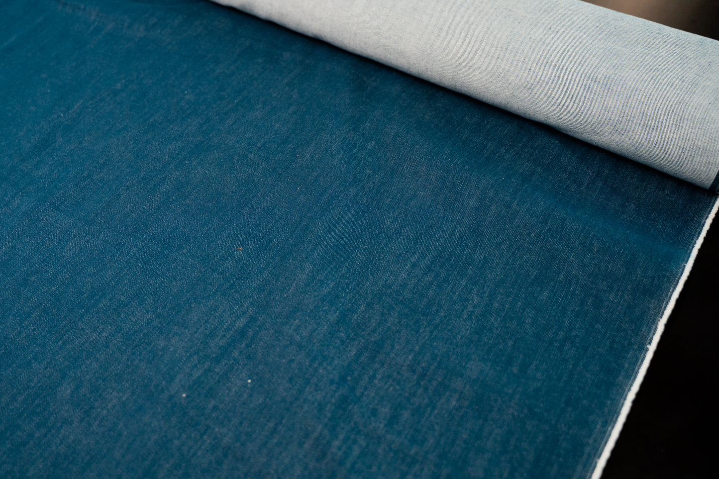 D-001 - 11.5 oz - forest green denim