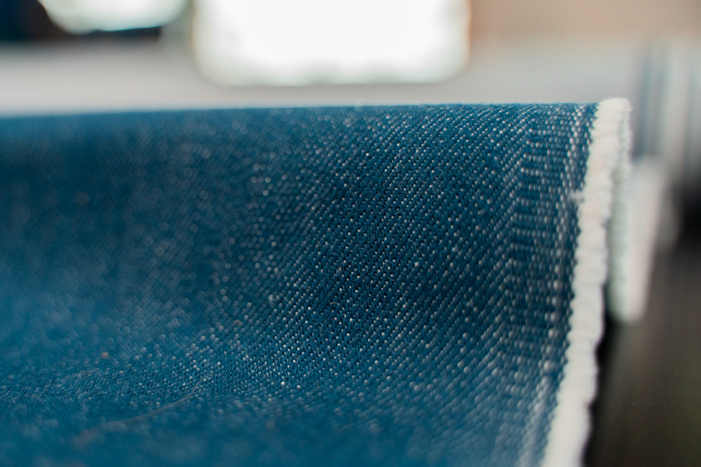 D-001 - 11.5 oz - forest green denim