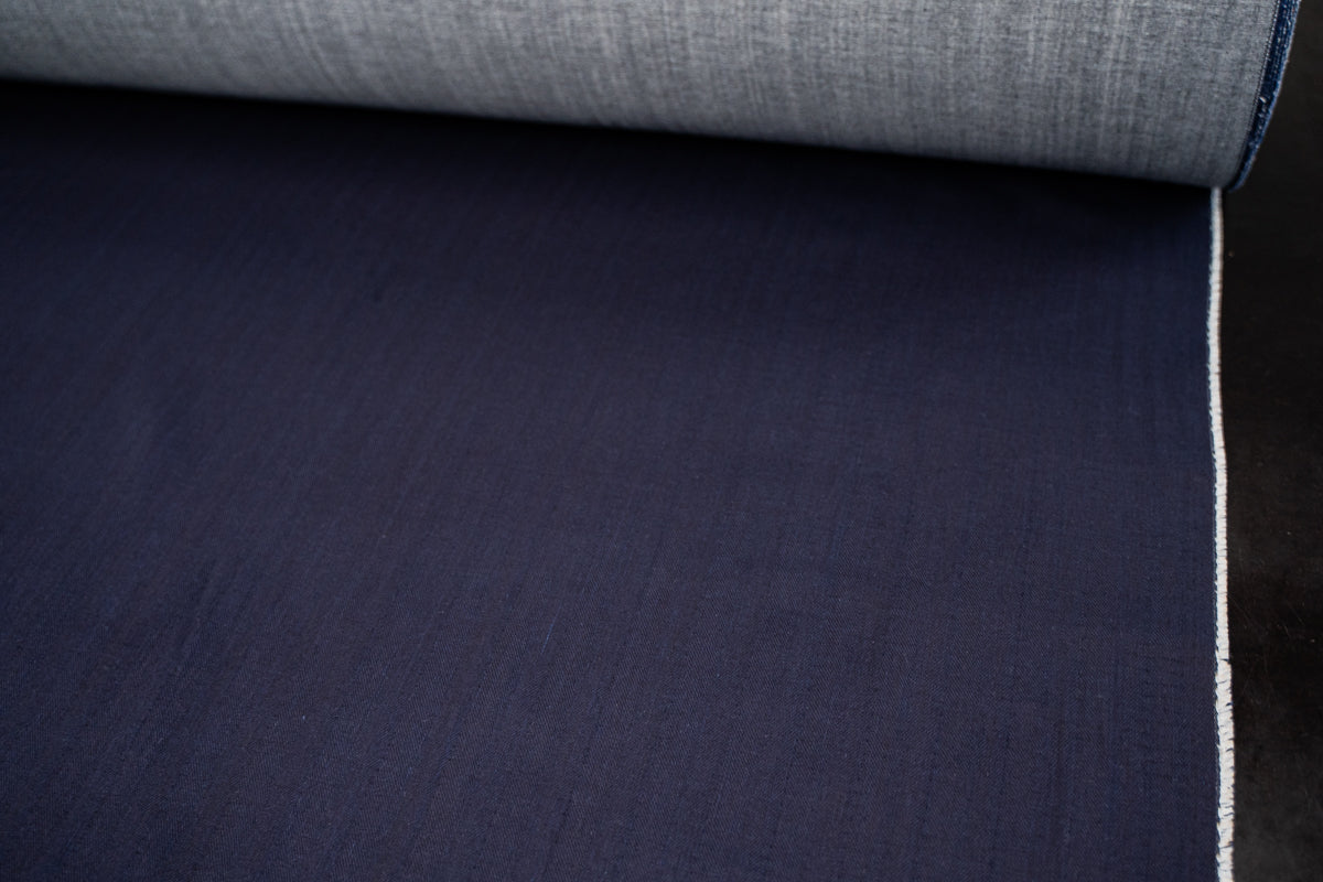 D-024 Selvage Denim (9,8 oz) – Stoffbahn in voller Breite mit Webkante