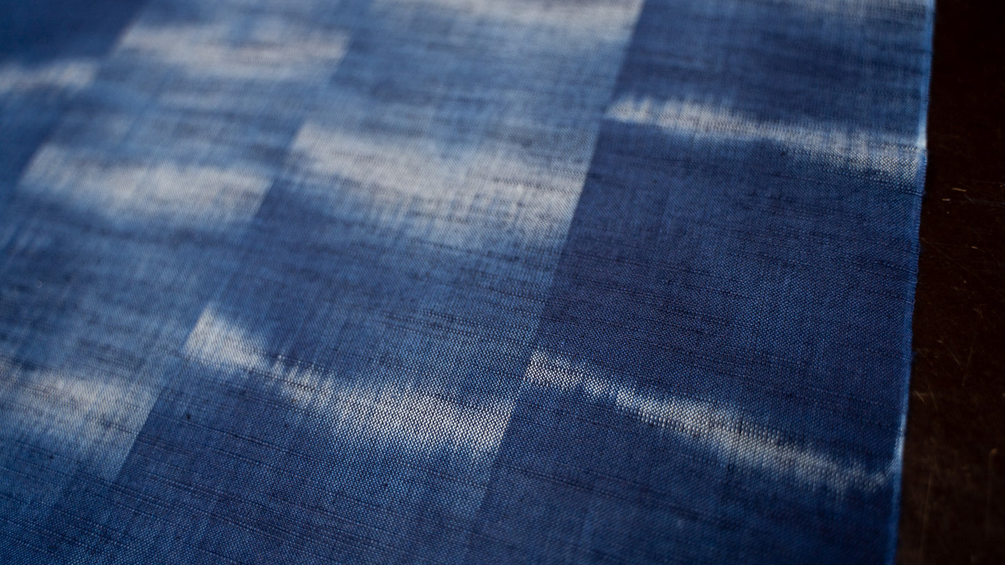 K-003 Kasuri Selvage Denim (5 oz) – Stoffbahn in voller Breite mit Webkante