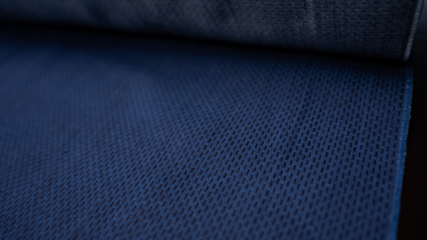 Indigo Sashiko Selvage Canvas (12 oz) – Stoffbahn in voller Breite mit Webkante