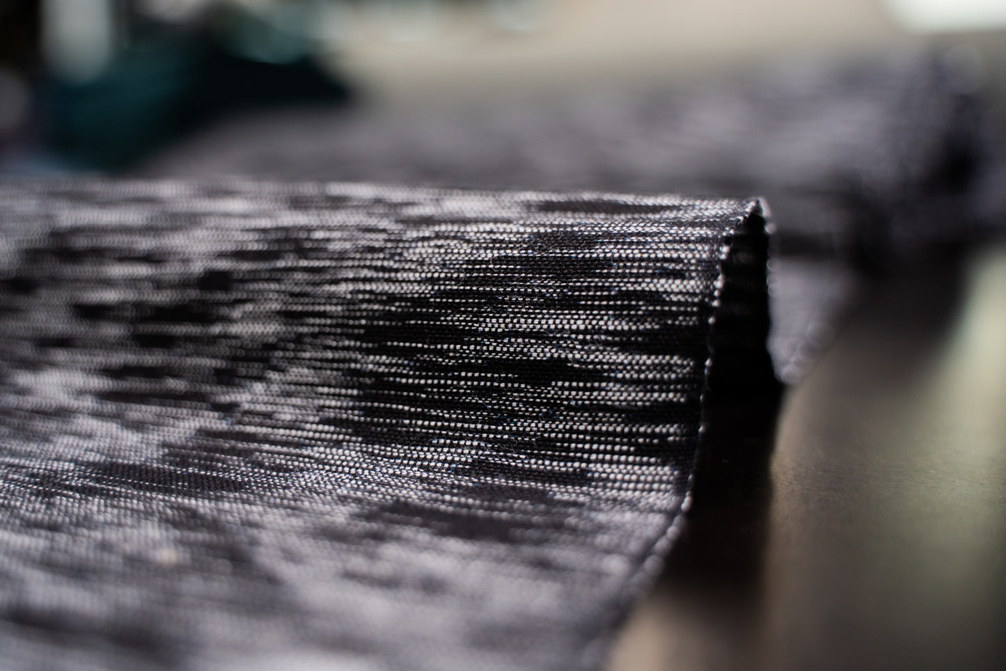 K-004 - 6 oz - black/white Kasuri