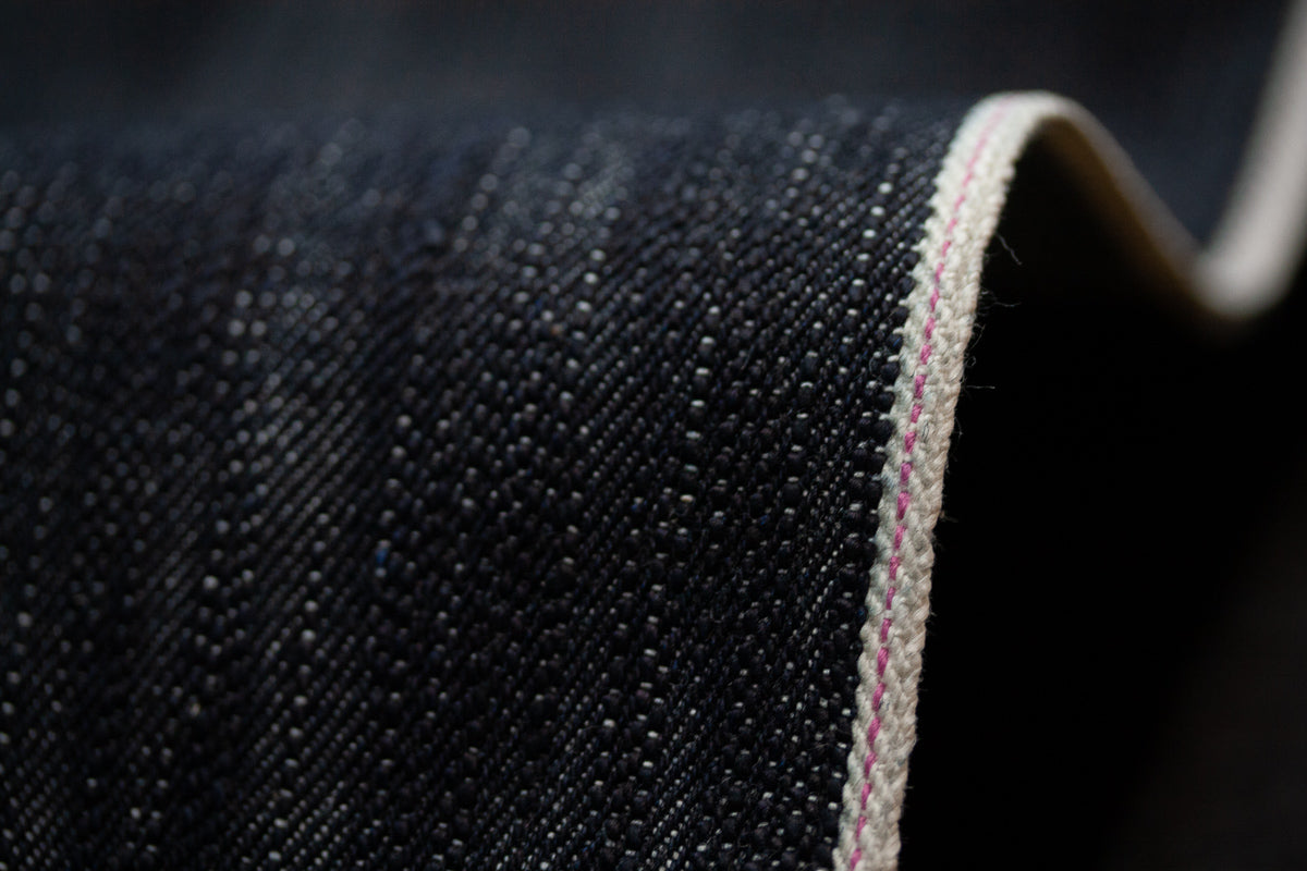 S-012 - 18 oz - slub indigo selvage denim