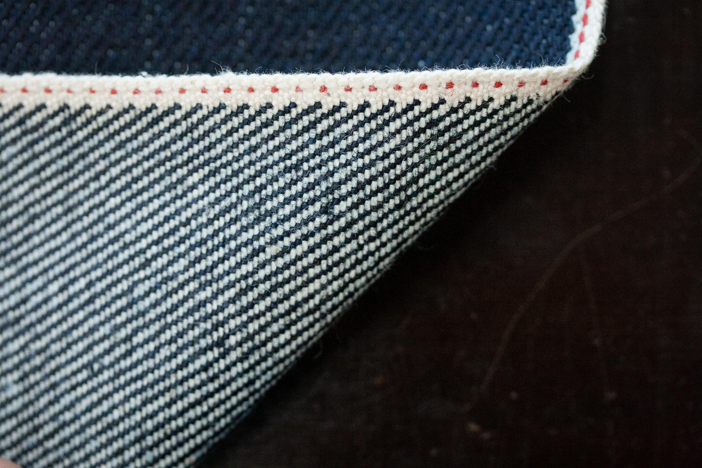 S-028 - 22,3 oz - heavy weight, natural indigo selvage denim