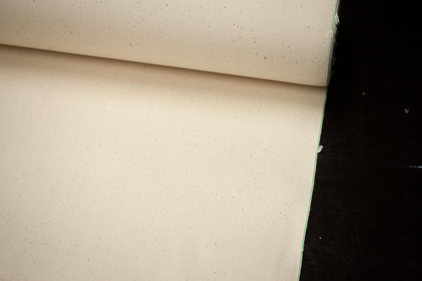 S-026 - 12 oz - cream selvage denim