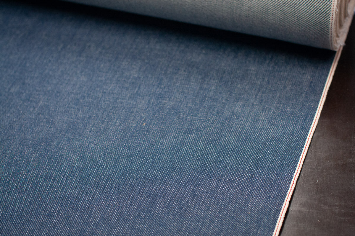 S-004 - 12,3 oz - antique blue selvage denim