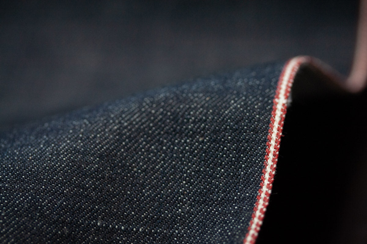 S-008 - 14,5 oz - dark indigo selvage denim
