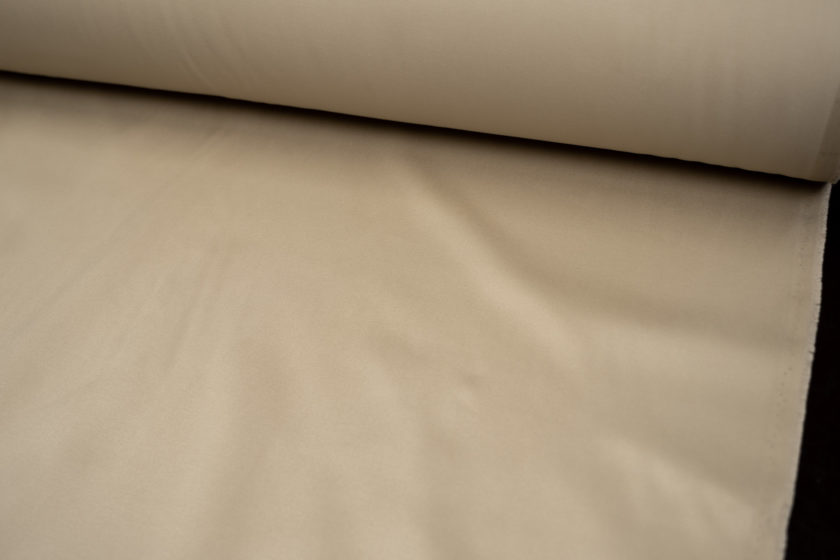 army beige - khaki Twill aus Baumwolle, cotton twill Lining